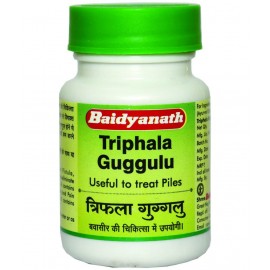 Baidyanath Triphala Guggulu Tablet 80 no.s Pack Of 2