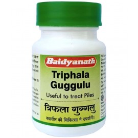 Baidyanath Triphala Guggulu Tablet 80 no.s Pack of 1