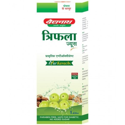 Baidyanath Triphala Juice Liquid 1 l Pack Of 1