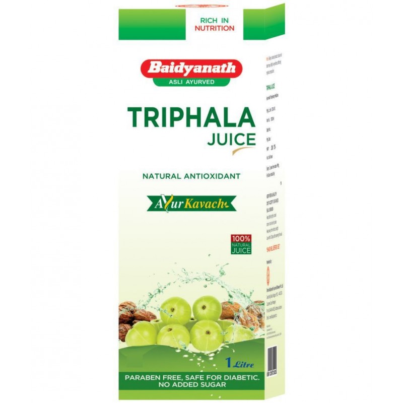 Baidyanath Triphala Juice Liquid 1 l Pack Of 1