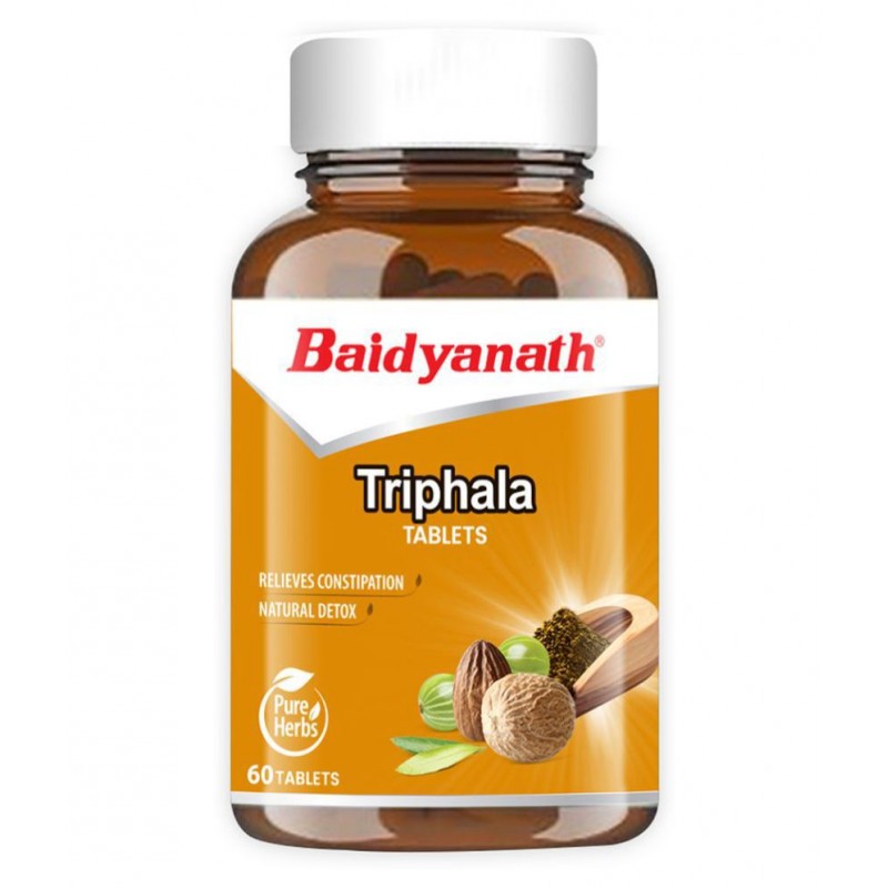 Baidyanath Triphala Tablets | 60TB Tablet 60 no.s