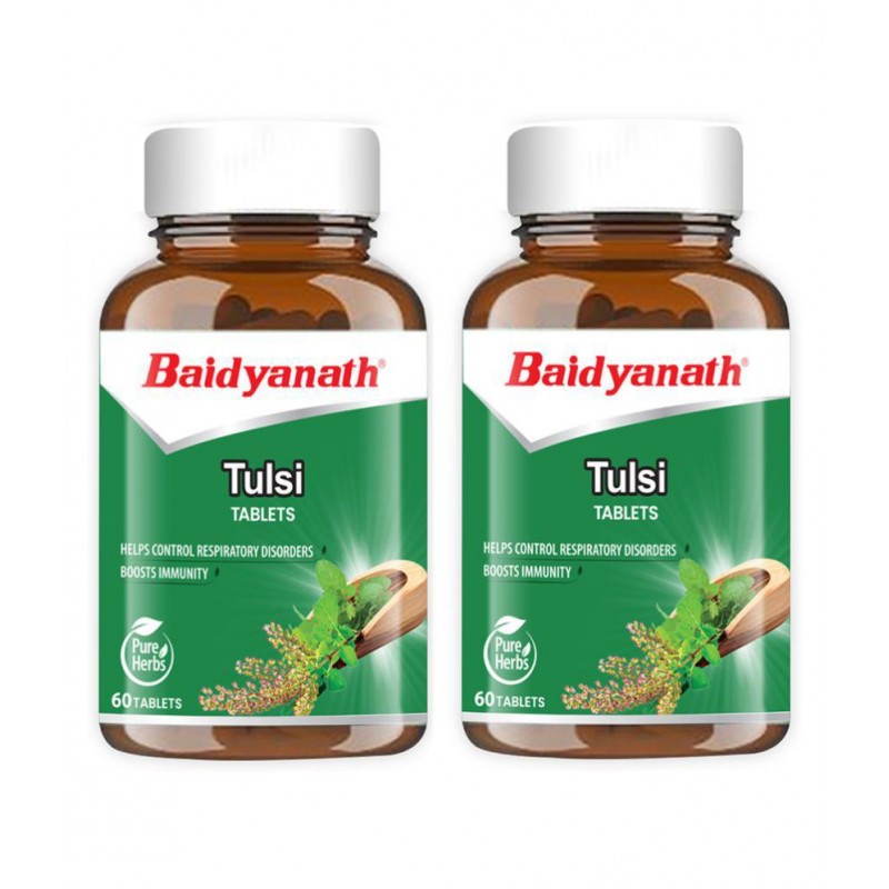 Baidyanath Tulsi Tablets | (120 Tablets) Tablet 120 no.s