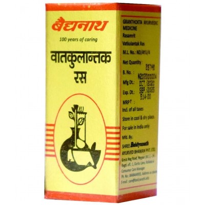 Baidyanath Vatkulantak Ras Tablet 25 no.s Pack of 1