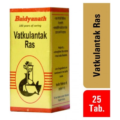 Baidyanath Vatkulantak Ras Tablet 25 no.s Pack of 1