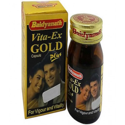 Baidyanath Vita -Ex- Gold Plus Capsule + Vita -Ex- Oil