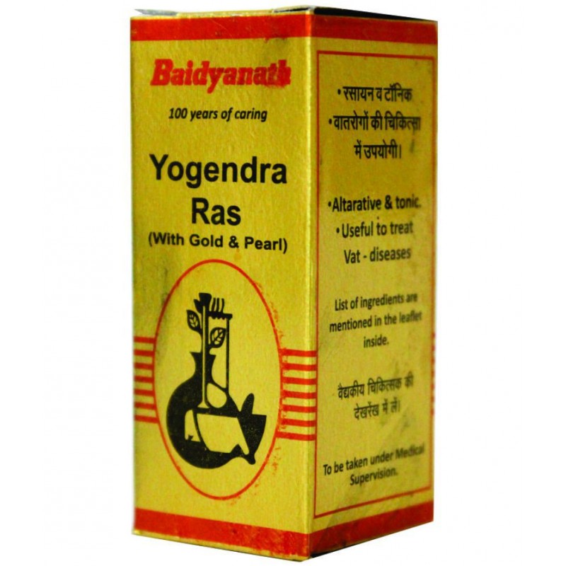 Baidyanath Yogendra Ras Tablet 5 no.s Pack Of 1