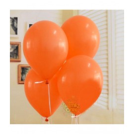 Balloon Junction Themez Only Pastel Color Balloons for Party Decoration - Pack of 50 pcs (Peach)
