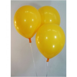 Balloon Junction Themez Only Pastel Color Balloons for Party Decoration -(Marigold) Pack of 50 pcs