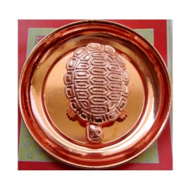 Banarascrafts New Sarva Ichha Kachua Yantra (Astha Dhatu Nirmit) Copper Plated Kawach Yantra Gift Banarascrafts New Sarva Ichha Kachua Yantra (Astha Dhatu Nirmit) Copper Plated Kawach Yantra Gift
