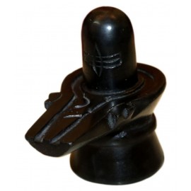 Bansiwal Shivling Murti Idol Marble Figurine, Black Decorative Showpiece - 7.6 cm  (Marble, Black) Bansiwal Shivling Murti Idol Marble Figurine, Black Decorative Showpiece - 7.6 cm  (Marble, Black)