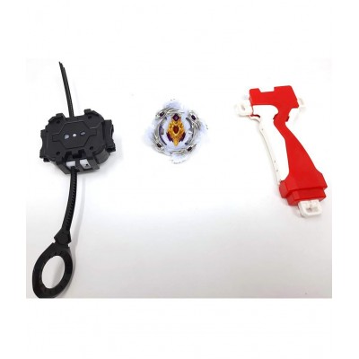 Battling Top B-110 Bloody Longinus.13JI Starter Spinning Top with Launcher + Grip Set Toys for Kids