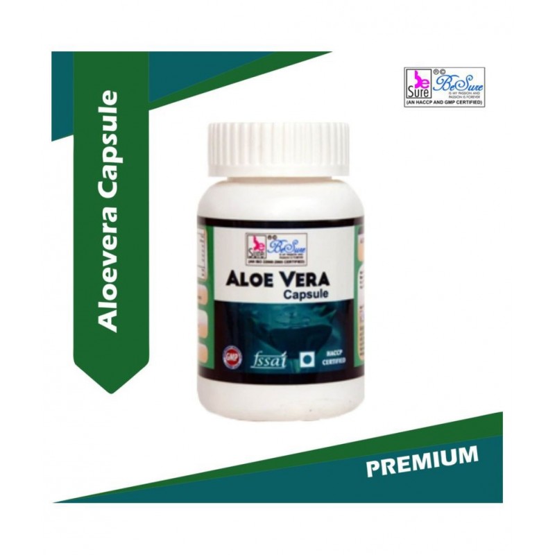 BeSure 100 % Aloe Vera Capsules 800 mg Unflavoured