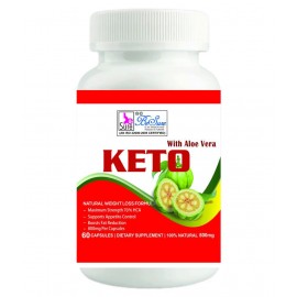 BeSure 100 % Keto Capsules with Aloe Vera 800 mg Unflavoured Single Pack