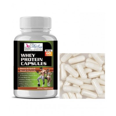 BeSure 100 % Whey Protein Capsules -Gain Lean Muscle 800 mg