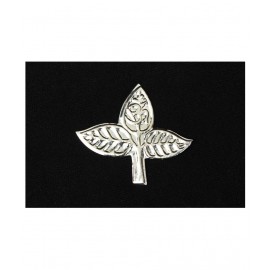 Bel Patra in German Silver - Large Bel Patra in German Silver - Large