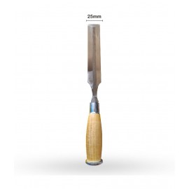 Bevellee 25mm Bevelled Edge Chisel With Wooden Handle Wood Chisel