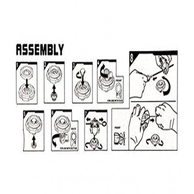 Beyblade 4D Metal Fusion Beyblades Combo Pack of 4 Beys