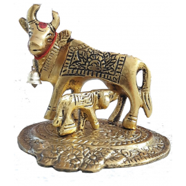 Bhoomi - Brass Religious Showpiece ( Pack of 1 ) Bhoomi - Brass Religious Showpiece ( Pack of 1 )