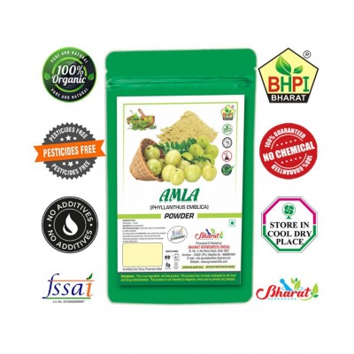Bhpi Bharat Amla Shikakai Reetha Bhringraj Brahmi Powder 500 gm