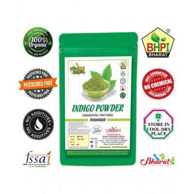 Bhpi Bharat Amla Shikakai Reetha Indigo (100gm Each) Powder 400 gm