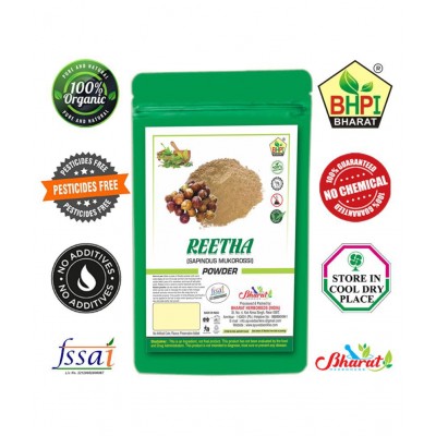 Bhpi Bharat Amla Shikakai Reetha Indigo Bhringraj Powder 600 gm