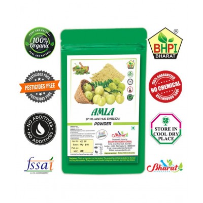 Bhpi Bharat Amla Shikakai Reetha Indigo Hibiscus Powder 500 gm