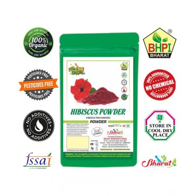 Bhpi Bharat Amla Shikakai Reetha Indigo Hibiscus Powder 500 gm