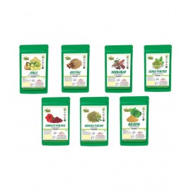 Bhpi Bharat Amla Shikakai Reetha Indigo Hibiscus Powder 700 gm