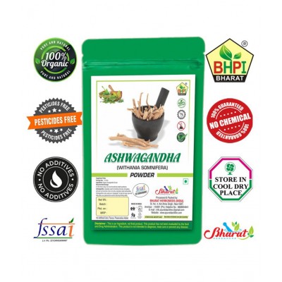 Bhpi Bharat Ashwagandha & Shatavari Combo 100gm Each Powder 200 gm