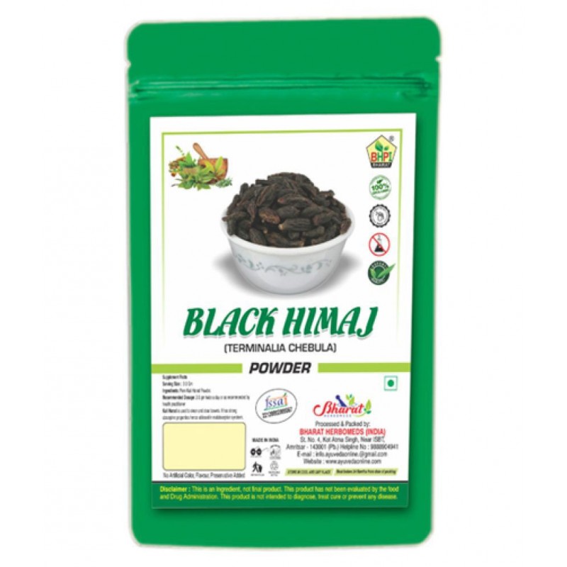 Bhpi Bharat Black Himej Churan | Kali Harad Powder 300 gm