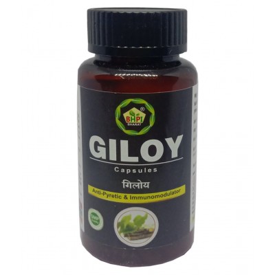 Bhpi Bharat Gilloy (Anti-Pyretic & Immunomodulator) Capsule 60 no.s Pack Of 2