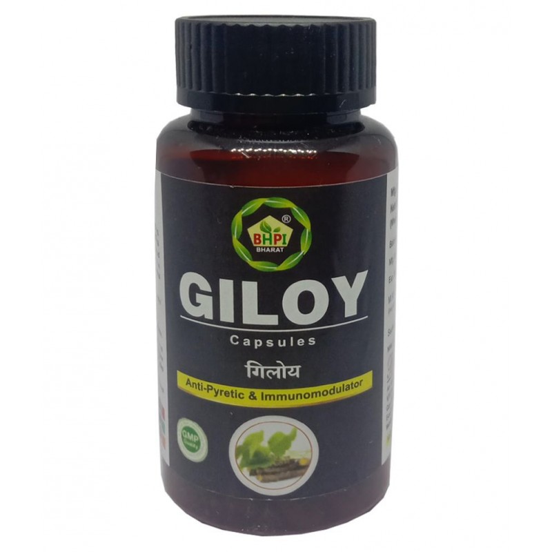 Bhpi Bharat Gilloy (Anti-Pyretic & Immunomodulator) Capsule 60 no.s Pack Of 2
