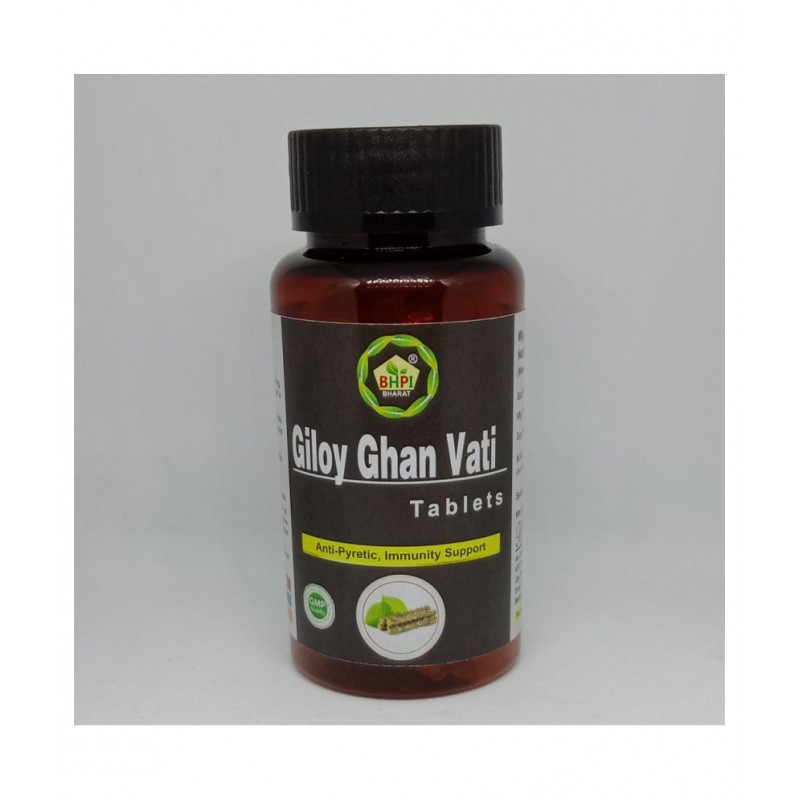 Bhpi Bharat Giloy Ghan Vati Anti-Pyrelic Tablet 100 no.s Pack Of 1