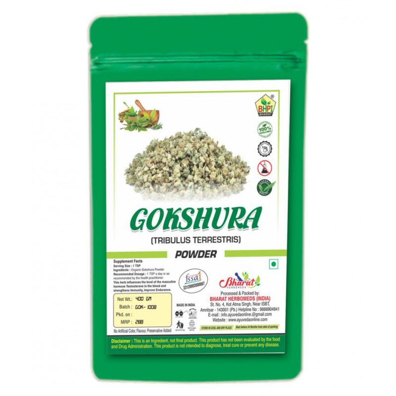 Bhpi Bharat Gokshura Powder Powder 400 gm