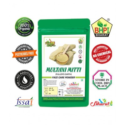 Bhpi Bharat Multani Mitti Face Care Powder Powder 500 gm