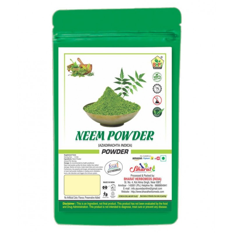 Bhpi Bharat Neem | Skin & Hair | Blood Purification Powder 400 gm