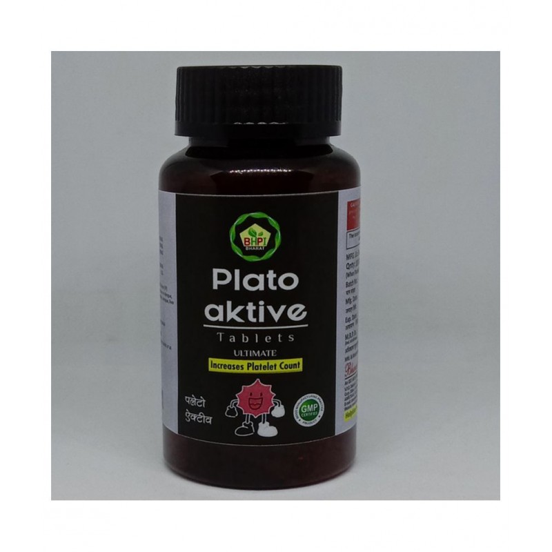 Bhpi Bharat Plato Aktive Tablets Tablet 100 no.s Pack Of 2