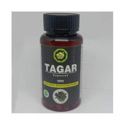 Bhpi Bharat Tagar (Calms Mind, Stress & Pain) Capsule 60 no.s Pack Of 2