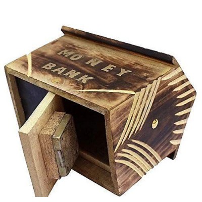 Bing Cherry Coin/Money/Piggy Bank Saving Box - (Gift for Kids | Boys/Girls | Made with Rosewood | Wooden