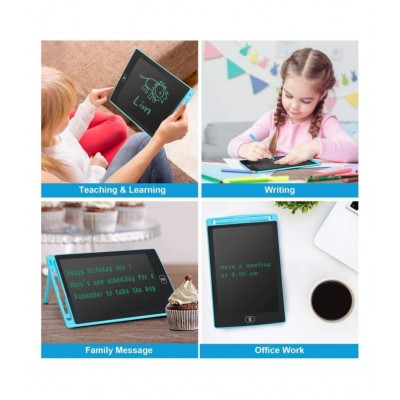 Bing Cherry Multi Color LCD E-Writer Electronic Writing Pad/Tablet Drawing Board (Paperless Memo Digital Tablet)(LCD pad for Writing) (8.5 Inch)