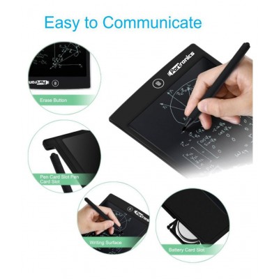 Bing Cherry Multi Color LCD E-Writer Electronic Writing Pad/Tablet Drawing Board (Paperless Memo Digital Tablet)(LCD pad for Writing) (8.5 Inch)