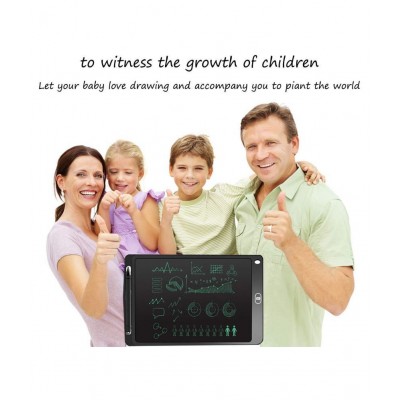 Bing Cherry Multi Color LCD E-Writer Electronic Writing Pad/Tablet Drawing Board (Paperless Memo Digital Tablet)(LCD pad for Writing) (8.5 Inch)