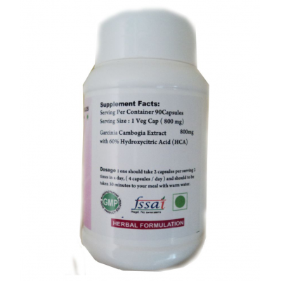 BioMed Garcinia Cambogia (weight reduce)Capsules 90 no.s Unflavoured