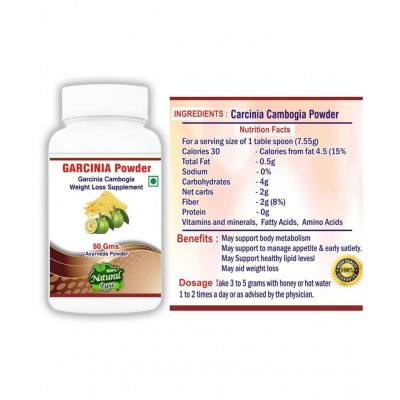 BioMed Garcinia Powder 50 gm Unflavoured