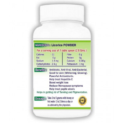 BioMed Licorice Powder 100 gm Pack Of 1