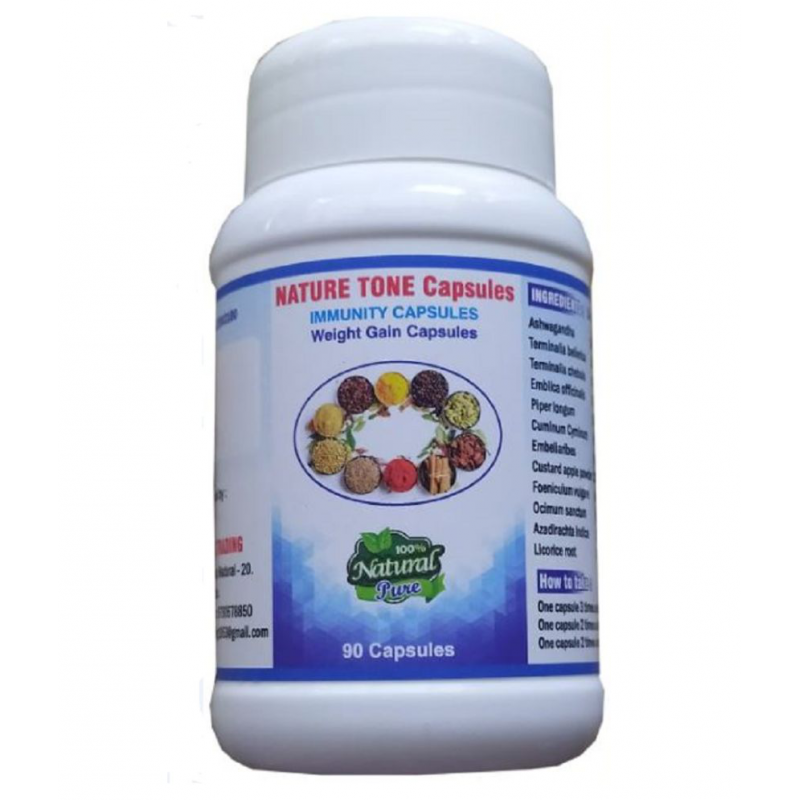 BioMed NATURE TONE CAPSULES ( Immunity & Weight Gain) 90 no.s Unflavoured