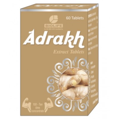 Biolife Technologies ADRAKH EXTRACT Tablet 60 gm Pack Of 2