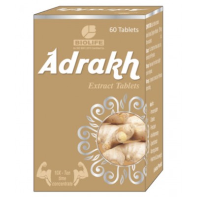 Biolife Technologies ADRAKH EXTRACT Tablet 60 gm Pack of 3