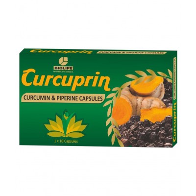 Biolife Technologies CURCUPRIN - CURCUMIN Capsule 60 gm Pack Of 1