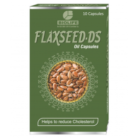 Biolife Technologies FLAX SEED Capsule 60 gm Pack Of 2